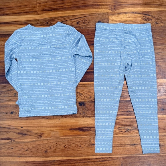 Kids 32 Degrees Heat Snowflake Base Layer Set Size XS - Picture 7 of 7